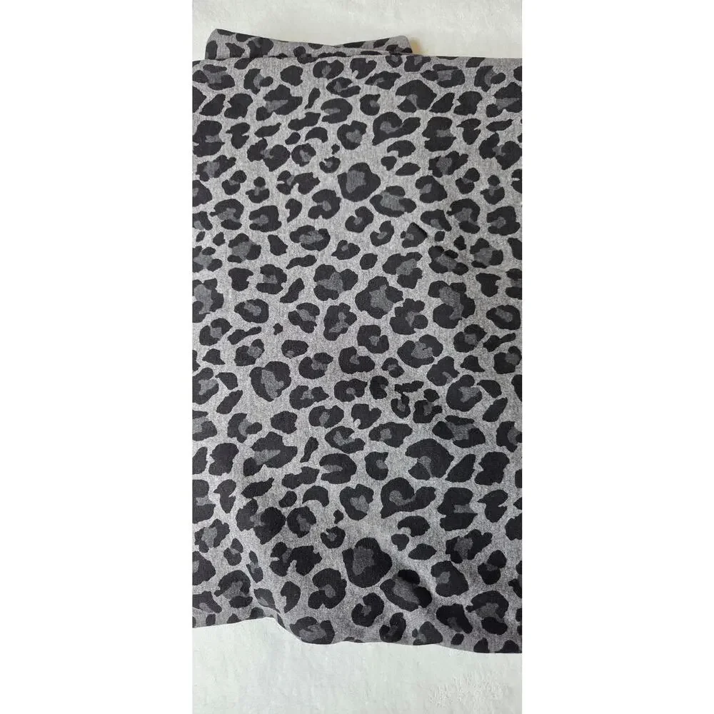2 Yards Cotton Knit Leopard Print